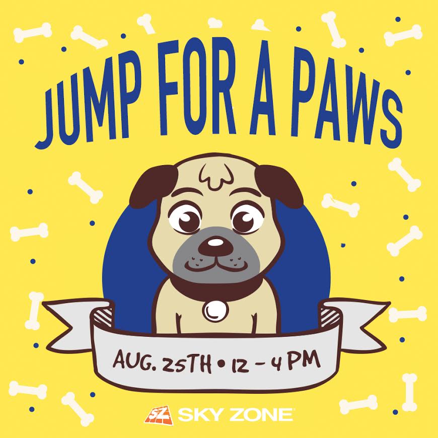 Sky Zone Jump for a Paws