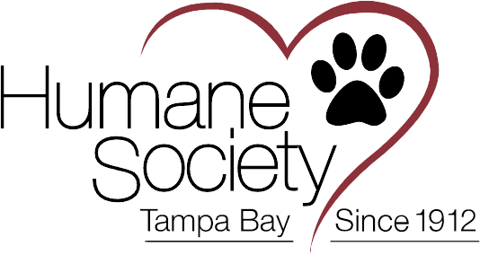 The Humane Society of Tampa Bay stacked logo