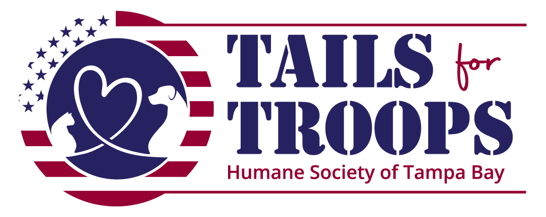 Tails for Troops Logo Humane Society of Tampa Bay